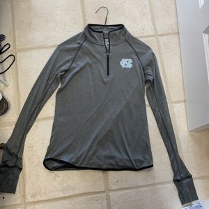 Gray NC Tarheels pullover